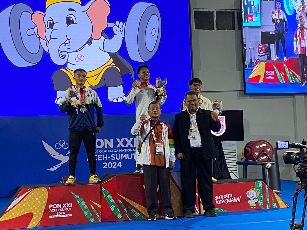 PON XXI Aceh-Sumut 2024, Mahasiswa Unilak Syaifahmi Riski Raih Medali Emas