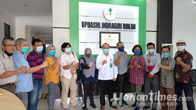 Silahturahmi Dengan BPDASHL KLHK, PWI Riau Akan Punya Hutan Komunitas Pertama di Indonesia