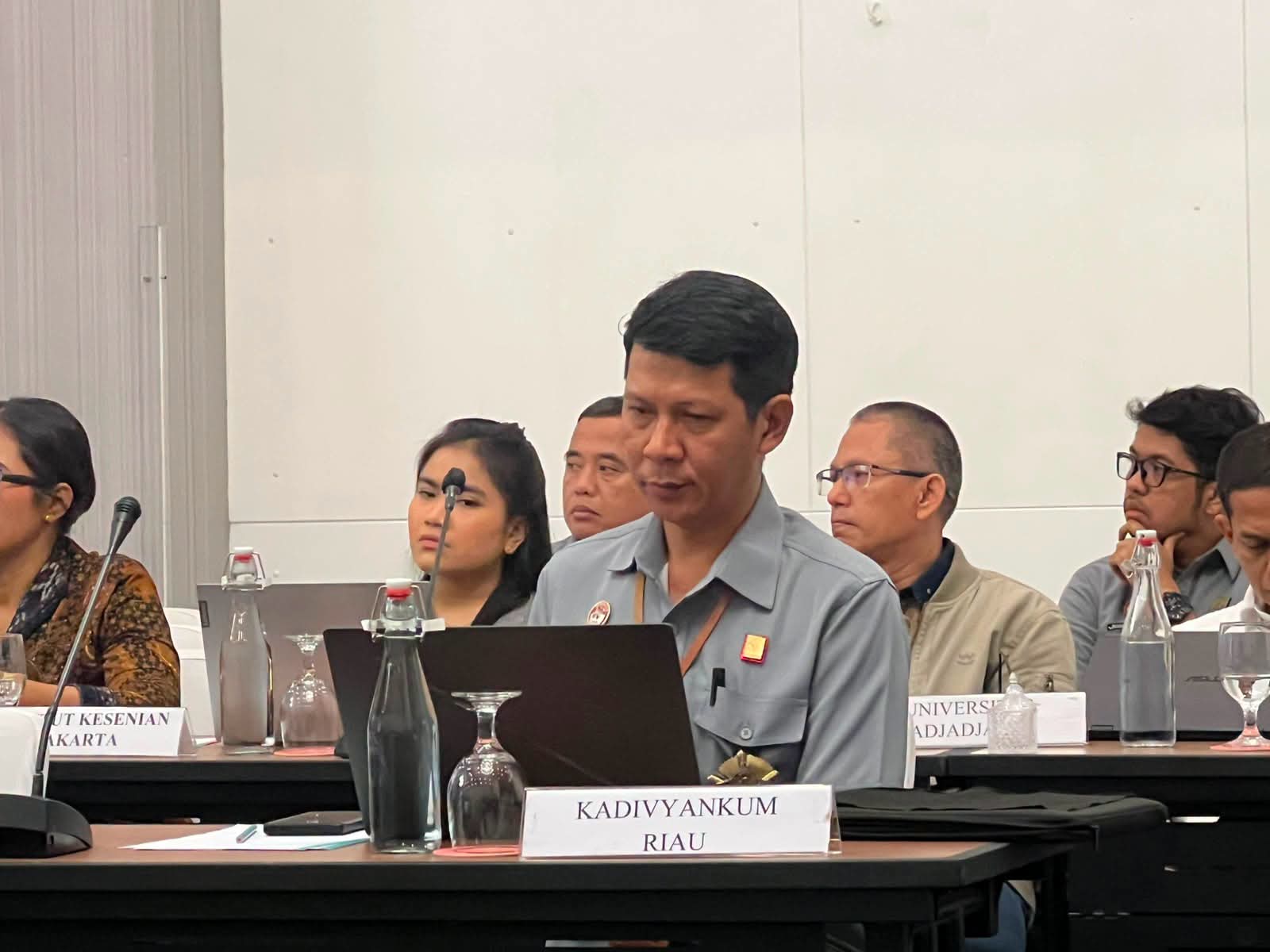 FGD Penyusunan Panduan Sentra KI Perguruan Tinggi, Kemenkum Riau Perkuat Ekosistem Inovasi