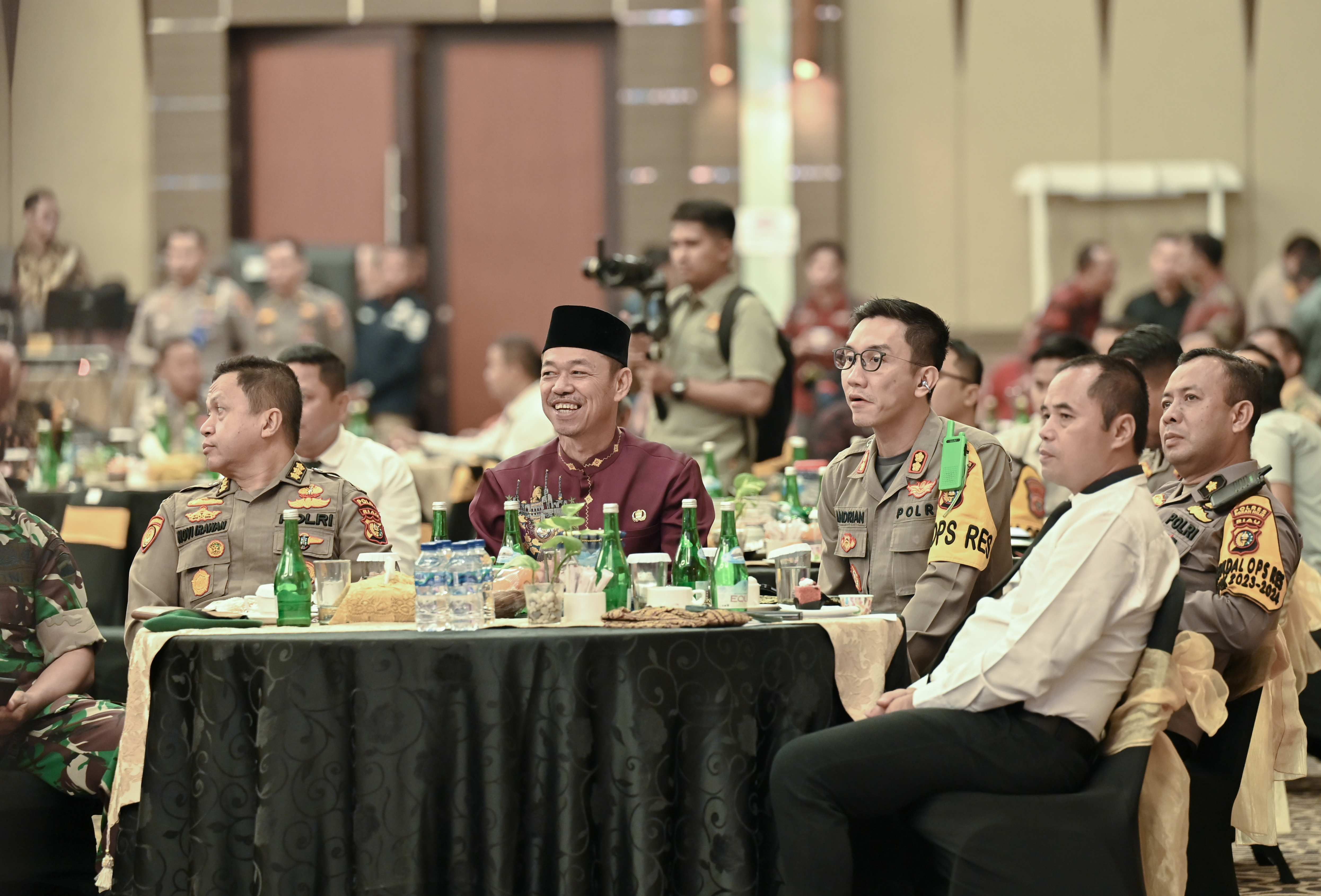 Rapim TNI-Polri se Provinsi Riau, Afrizal Sintong: Kita Selalu Mendukung Sinergisitas TNI-Polri dalam Menjaga Stabilitas Keamanan