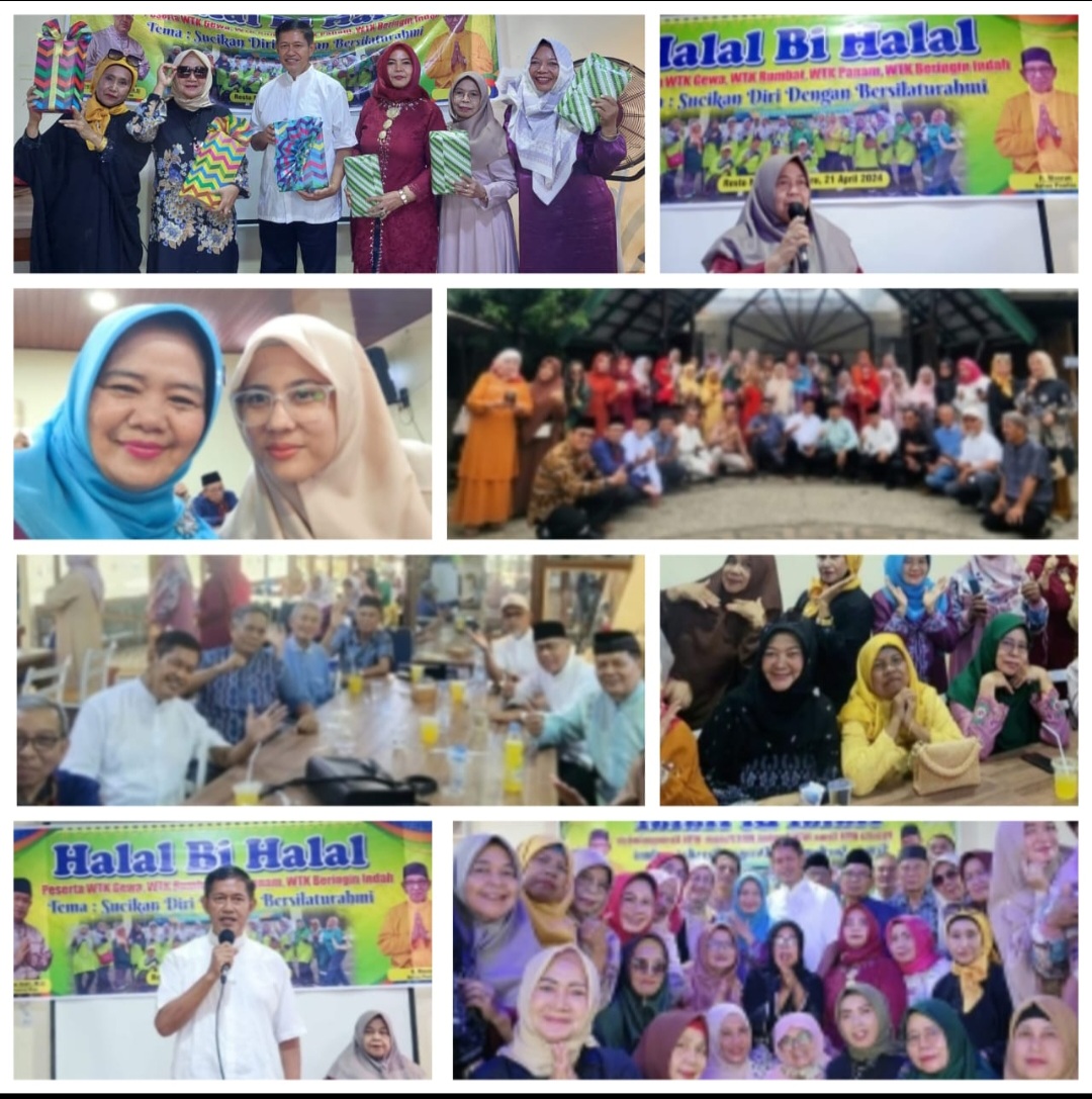 Halal bi Halal WTK Riau, Prof Seno: Ke Depan Diharapkan Semakin Produktif dengan Prinsip 3T