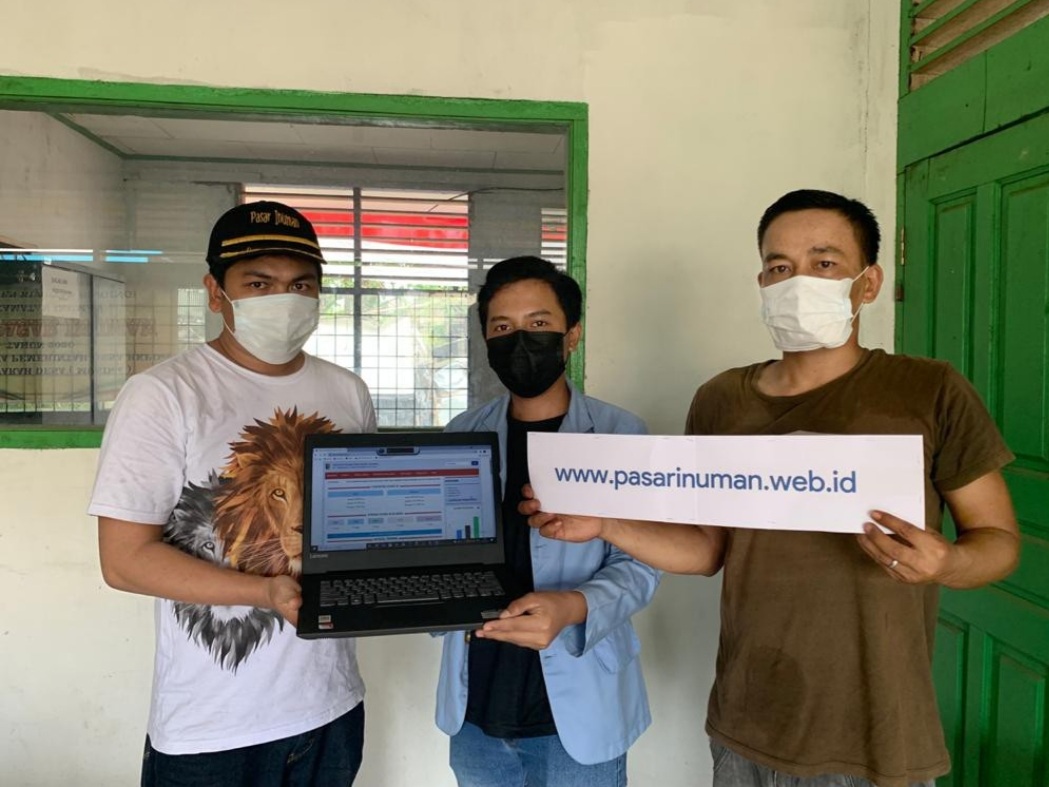 Tim Kukerta Balek Kampung Unri 2021 Buat Website Resmi Desa Pasar Inuman