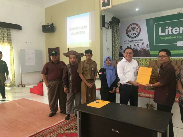 KPID Riau dan STAIN Bengkalis Teken MoU
