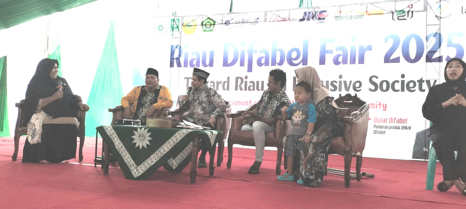 Riau Difabel Fair 2025 Hadirkan Semangat Inklusif dan Kreativitas Tanpa Batas