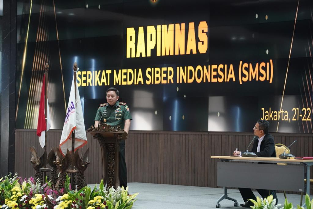 Usai Rapimnas, Brigjen TNI Iroth Beri Bimtek Media Siber ke Pimpinan SMSI