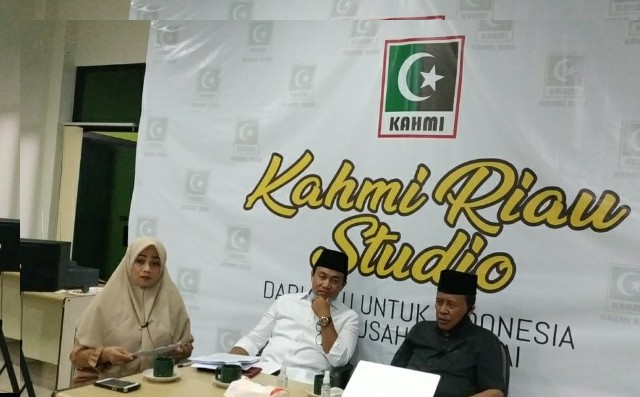 Diskusi Transisi Blok Rokan Awali Launching KAHMI Studio