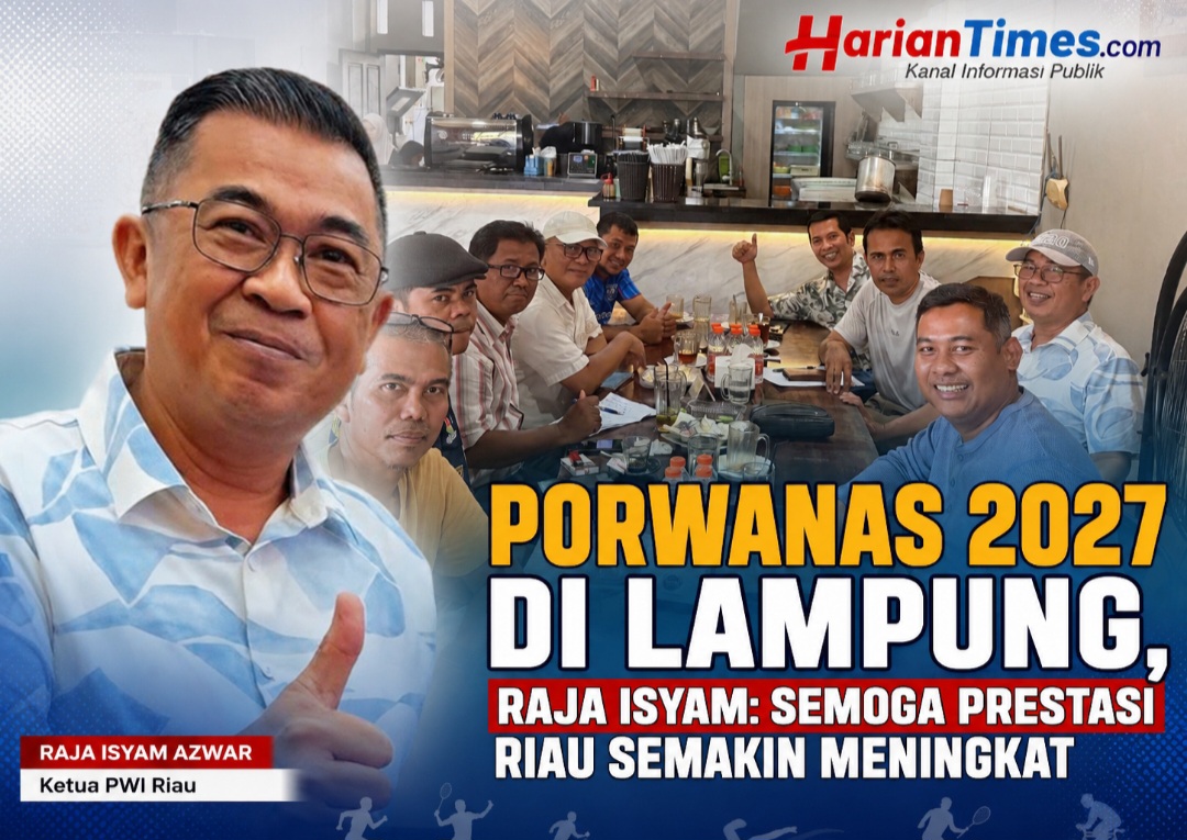 Porwanas 2027 di Lampung, Raja Isyam: Semoga Prestasi Riau Semakin Meningkat