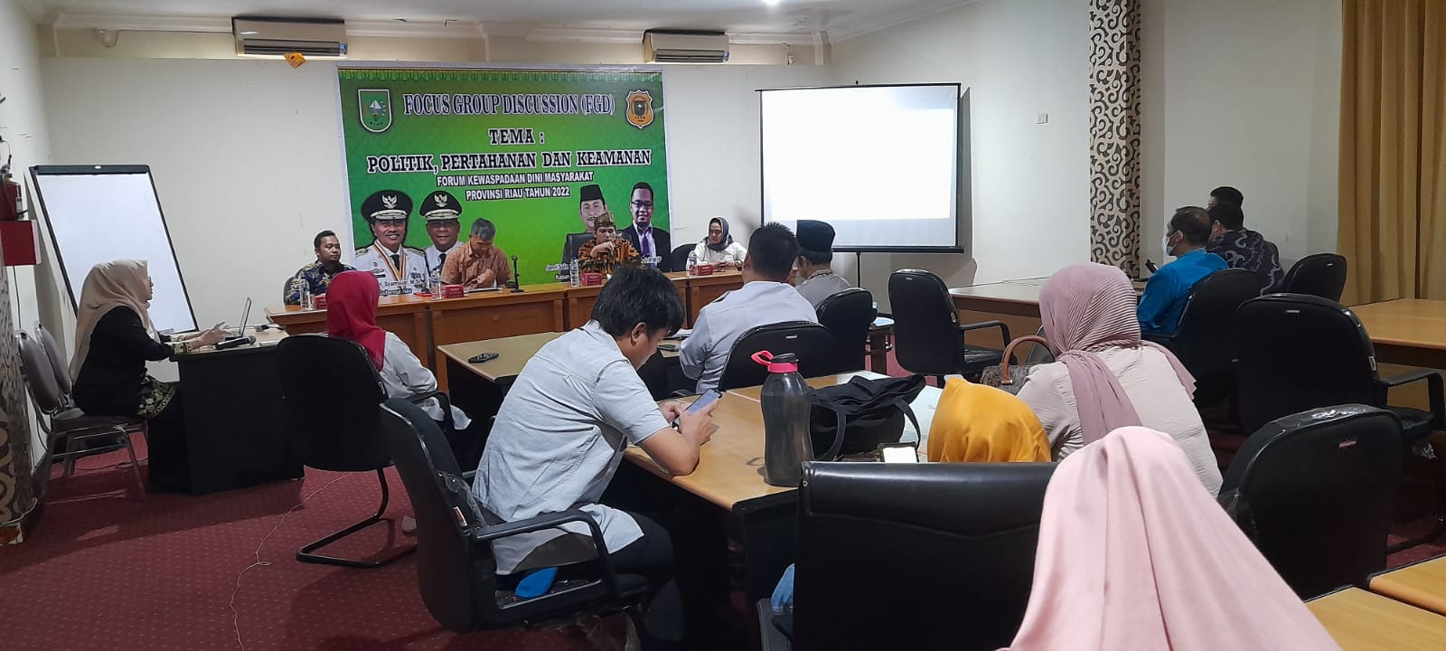 FKDM Riau Gelar Forum Diskusi Politik, Pertahanan dan Keamanan