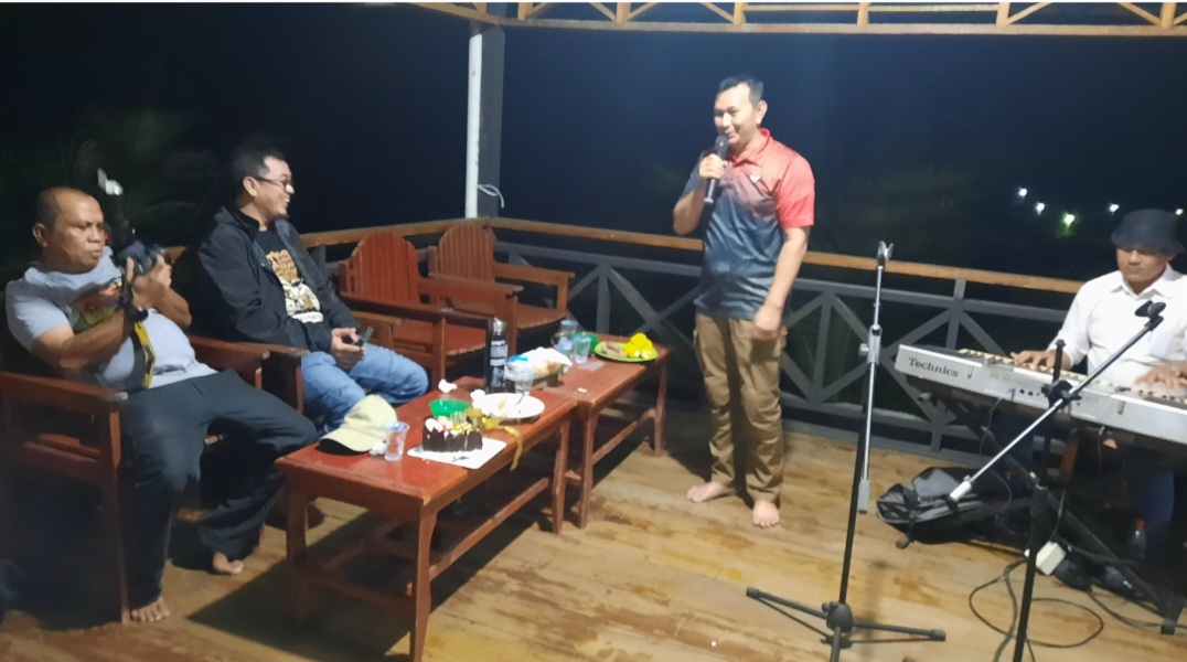 Pengurus PWI Riau Kunjungan Jurnalistik ke Objek Agrowisata Bukit Godang Rohul