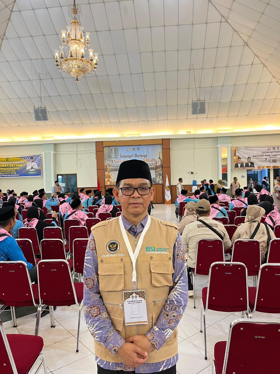 Jemaah Haji Riau Kloter BTH 03 Bergerak ke Makkah, Satu Jemaah Dirawat di RS Saudi German Hospital