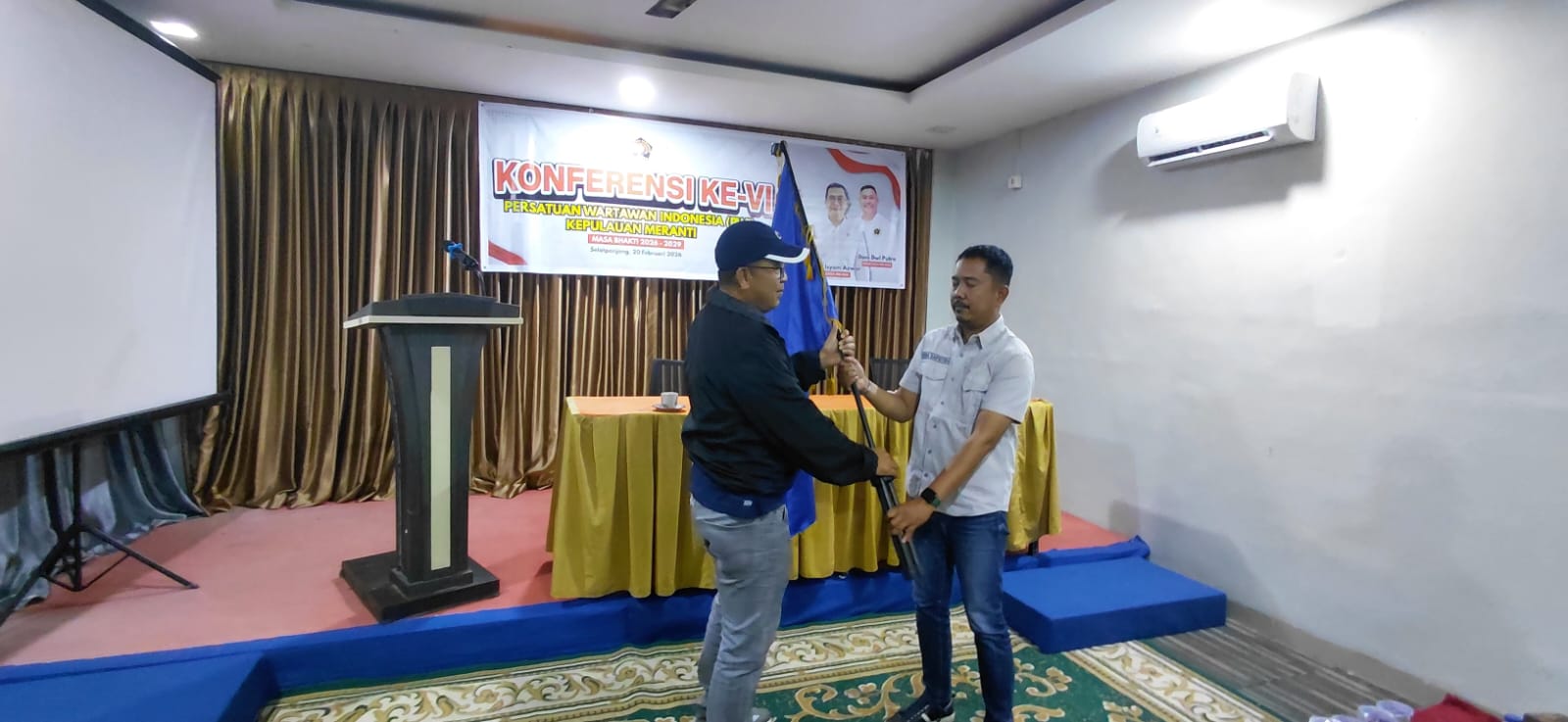 Wira Saputra Terpilih Aklamasi Pimpin PWI Kepulauan Meranti 2026-2029