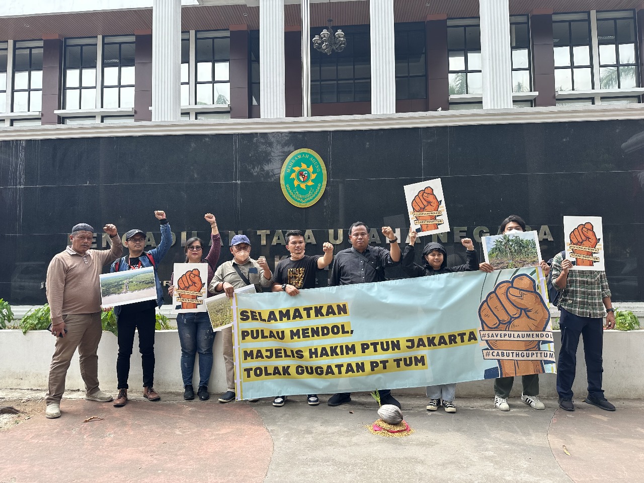 Gugatan PT TUM Ditolak PTUN Jakarta, Kazzaini: Kabar Menggembirakan bagi Masyarakat Pulau Mendol