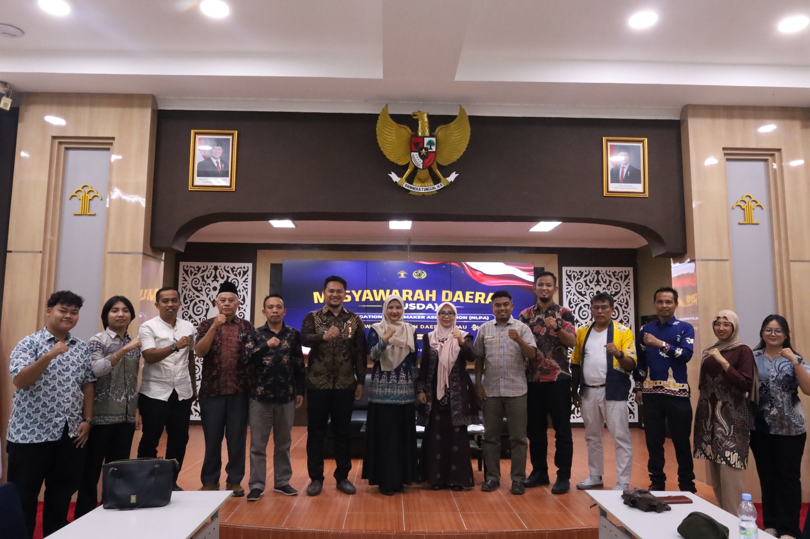 Kanwil Kemenkum Fasilitasi Musda NLPA Riau