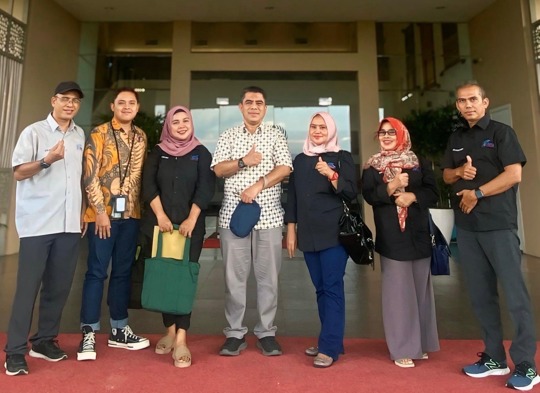 Anjangsana ke RAPP, SMSI Riau Perkuat Hubungan Kemitraan dan Kerjasama dengan Dunia Industri