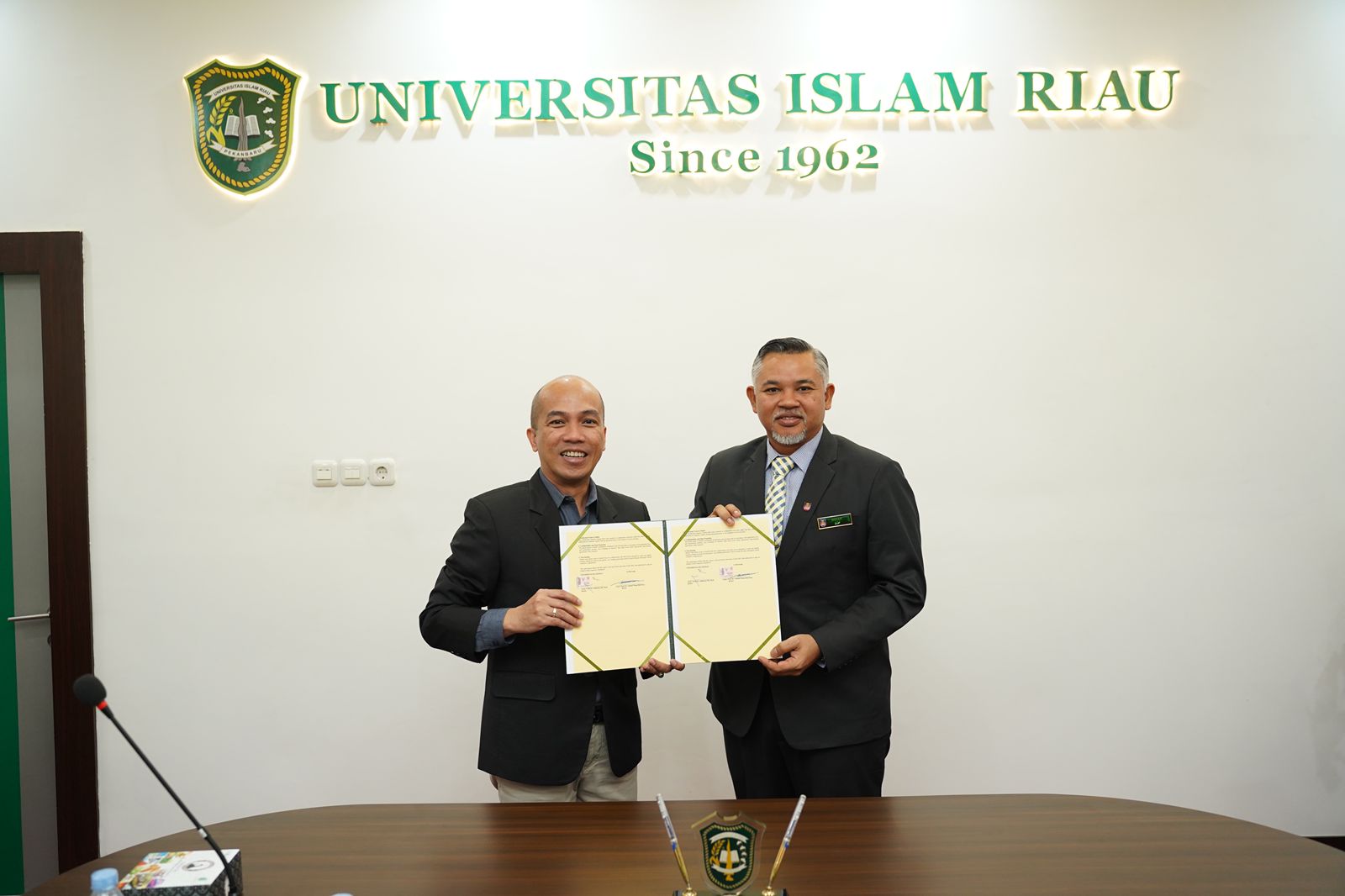 Jadi Mitra Strategis Bidang Akademik, UIR Teken MoU dengan UITM Perlis Malaysia