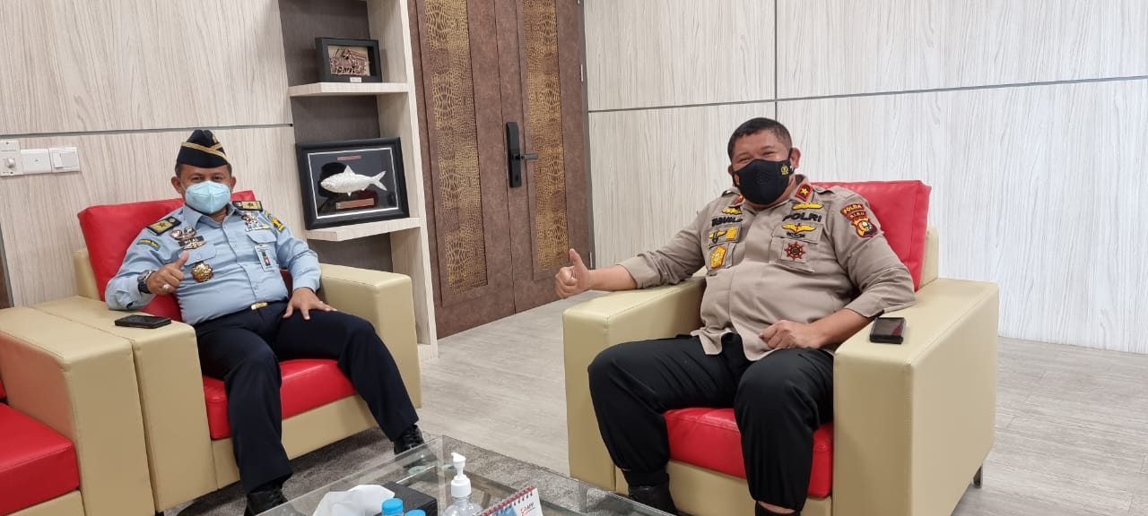 Perkuat Sinergitas, Kadiv Pas Silaturahmi ke Polda Riau