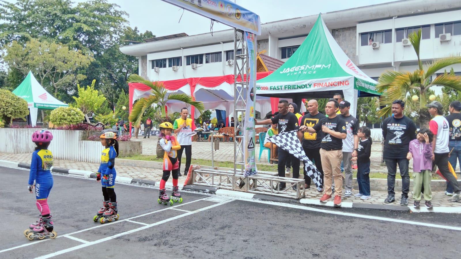 Klub Bina Muda Gelar Turnamen Sepatu Roda Piala Dispora Pekanbaru 2025