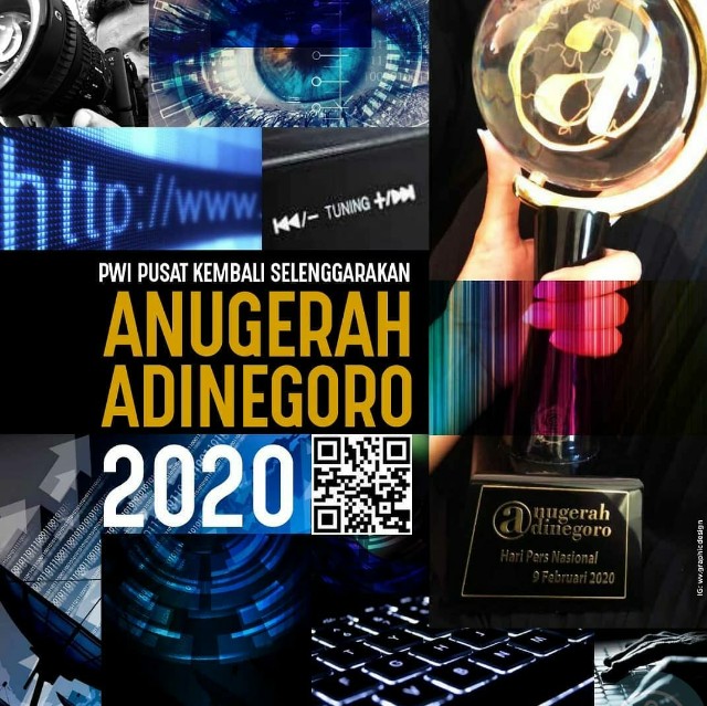 PWI Pusat Segera Umumkan Pemenang Anugerah Jurnalistik Adinegoro 2020