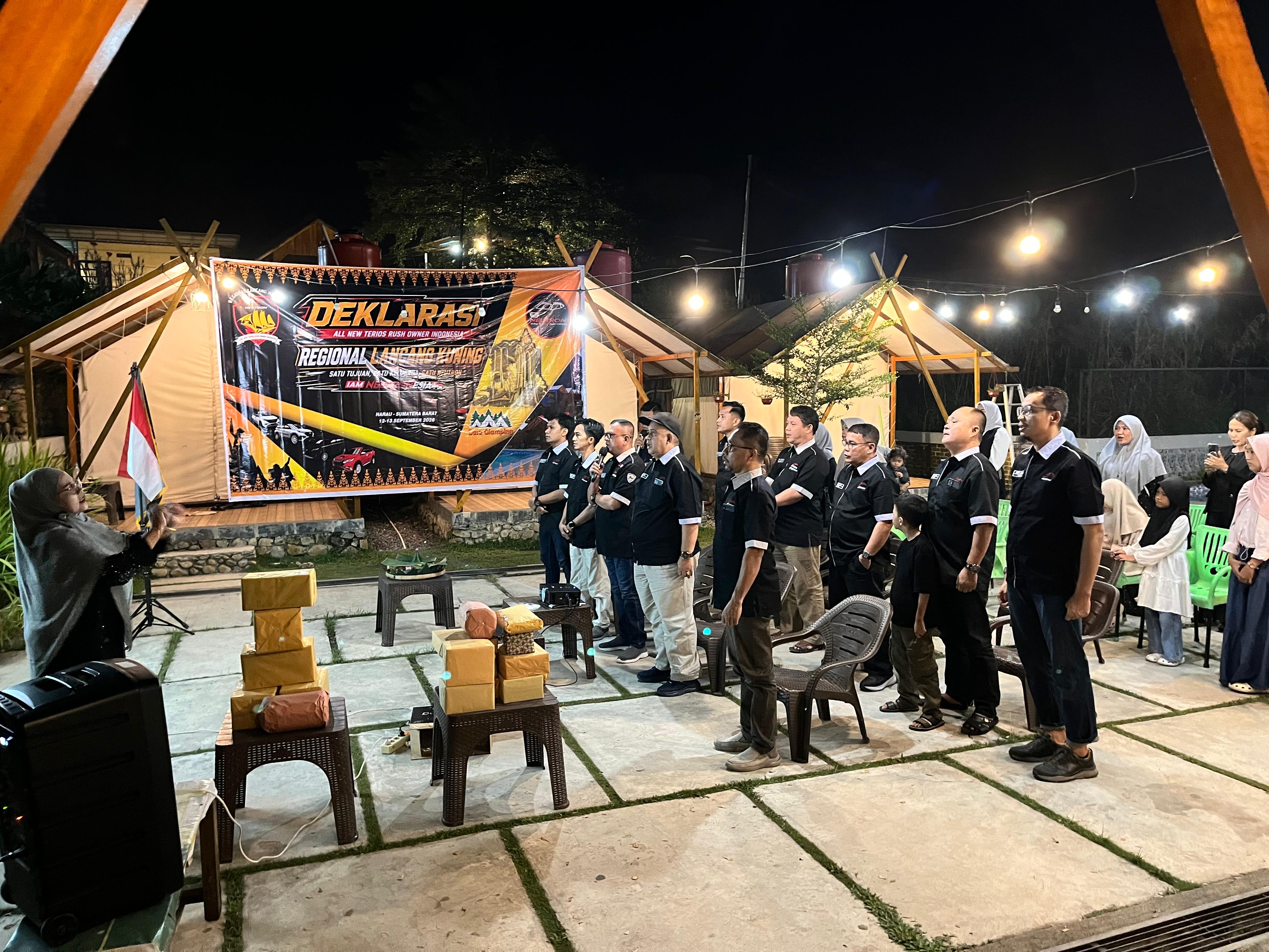 Pererat Silaturahmi, Neutron Lancang Kuning Riau Deklarasi dan Touring ke Harau