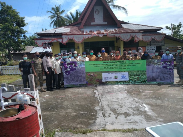 BRG Taja Bimtek Demplot Agroforestry di Merbau