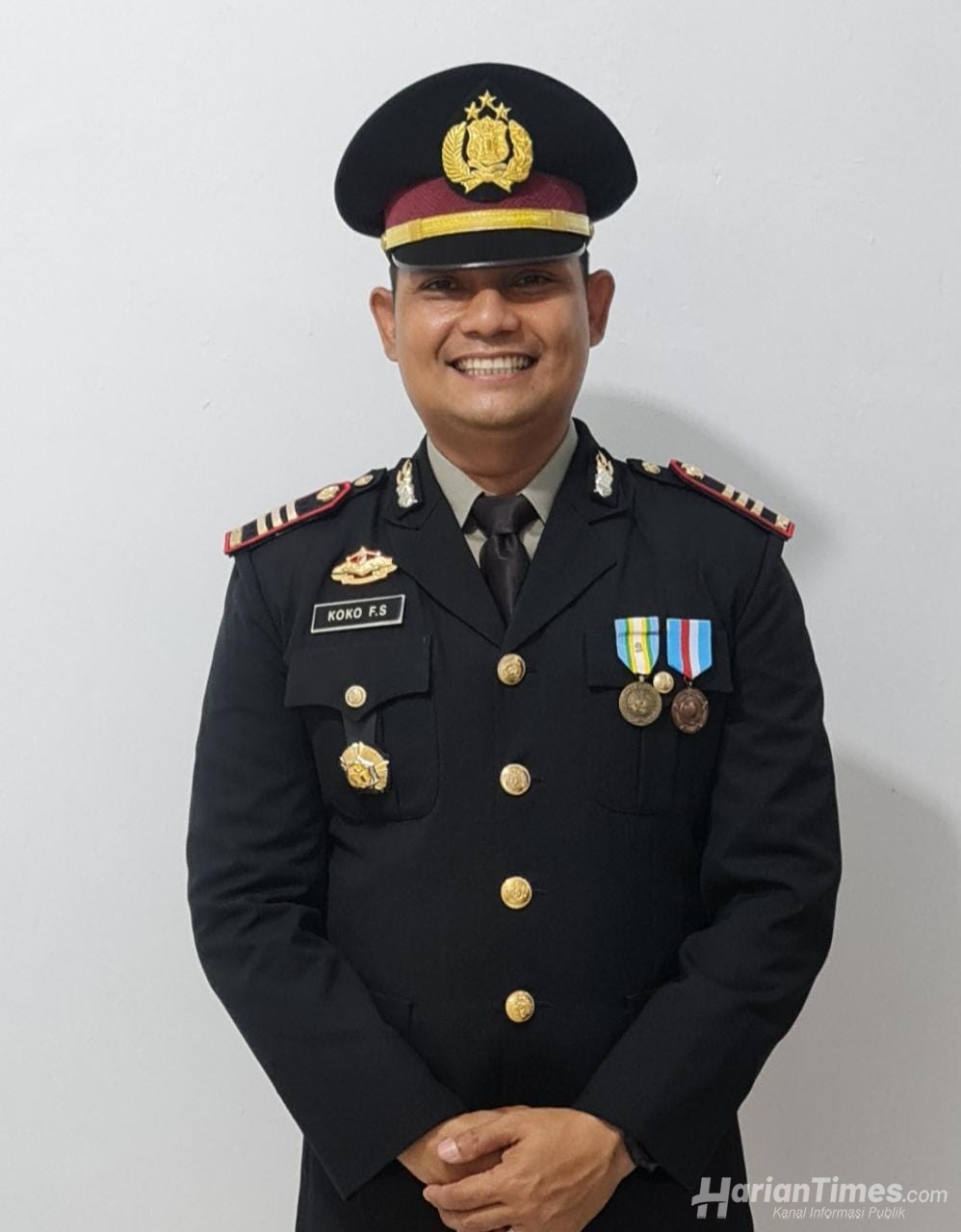 Koko Ferdinand Sinuraya, Kapolsek Singingi Resmi Berpangkat Ajun Komisaris Polisi Atau AKP
