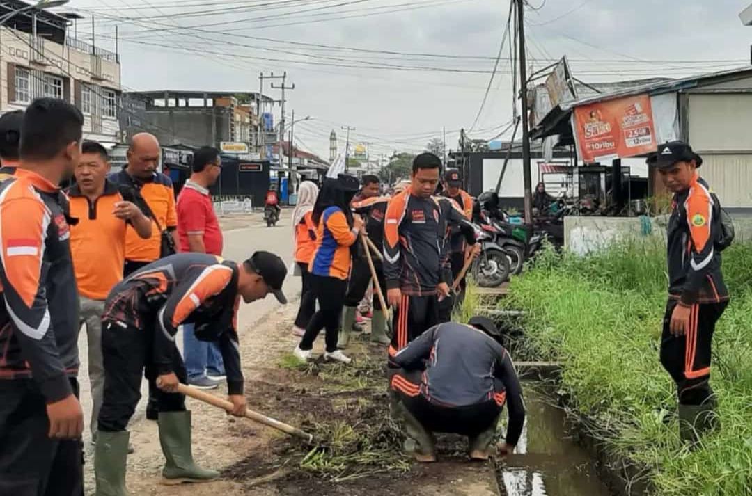 Jelang HPN Riau, Pemkab Inhil Goro Massal di 15 Titik