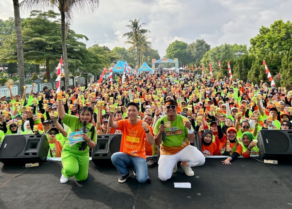 Gelar Aksi Segar Massal 2025 di Cimahi, Segar Dingin SD C-1000 Gerakkan Anak Muda Jaga Imun