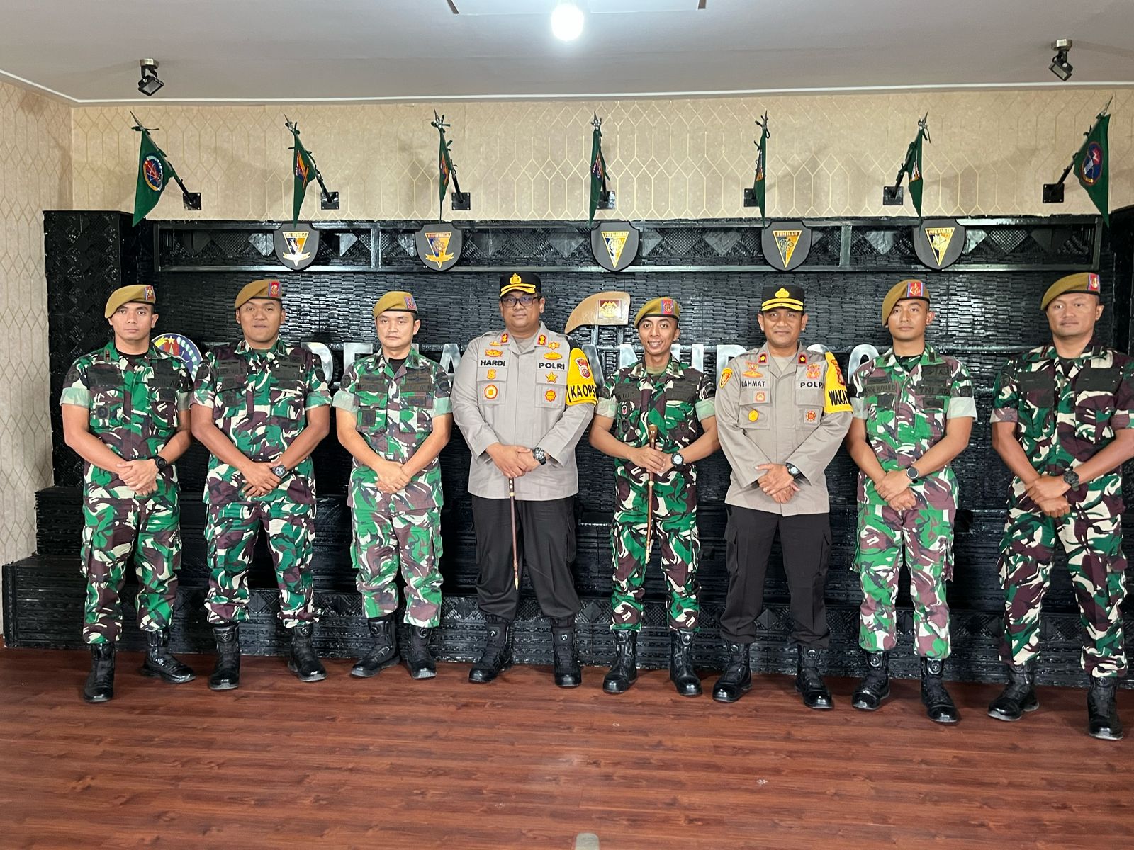 Terima Kunjungan Silaturahmi Danlanal Dumai, AKBP Hardi Dinata: Langkah Positif Memperkuat Sinergitas