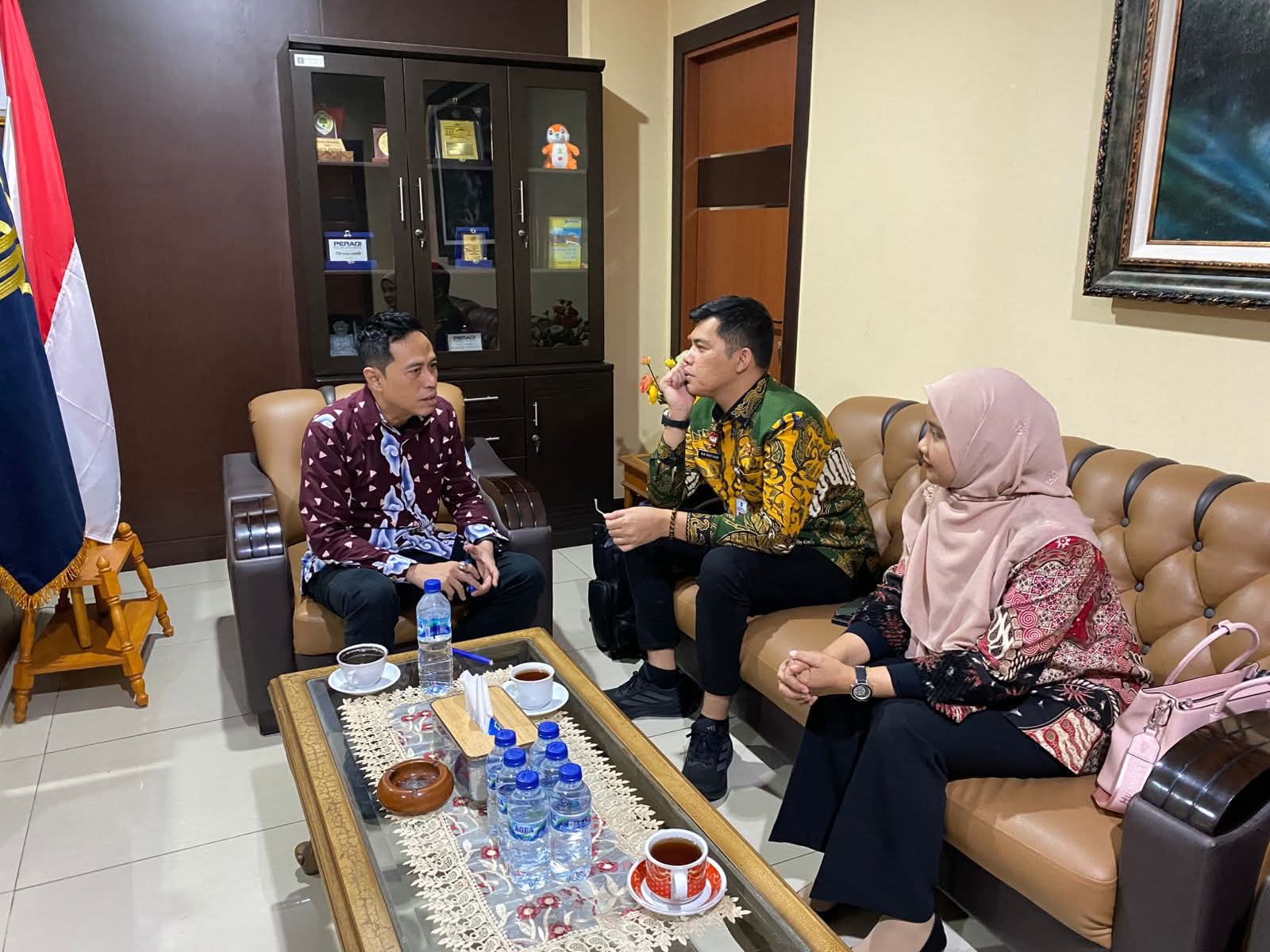Matangkan Persiapan Pengukuhan Pos Bantuan Hukum, Kakanwil Kemenkum Riau Koordinasi ke BPHN
