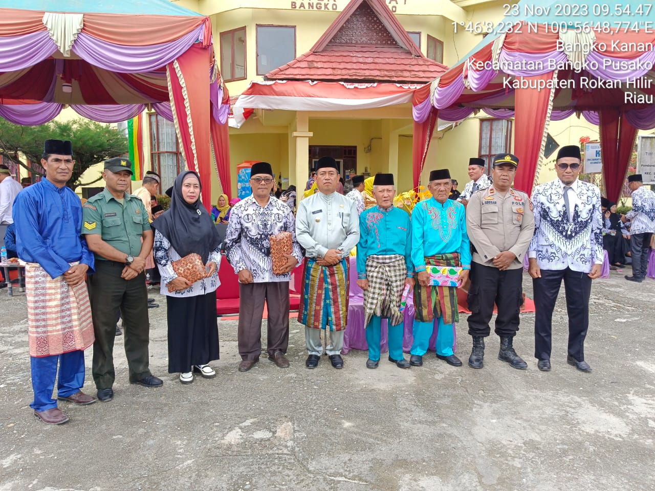 HUT Kecamatan Bangko Pusako Ke-21 dan Hari Guru Ke-78, Danramil 05/RM:  Semoga Semakin Jaya