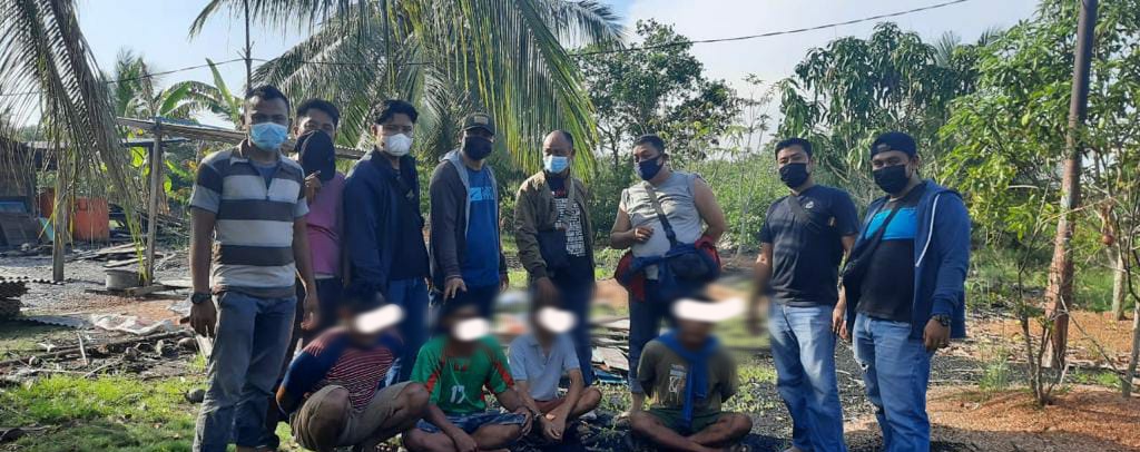 Terlibat Kasus Pencurian, Polisi Tangkap 4 Warga Selat Akar