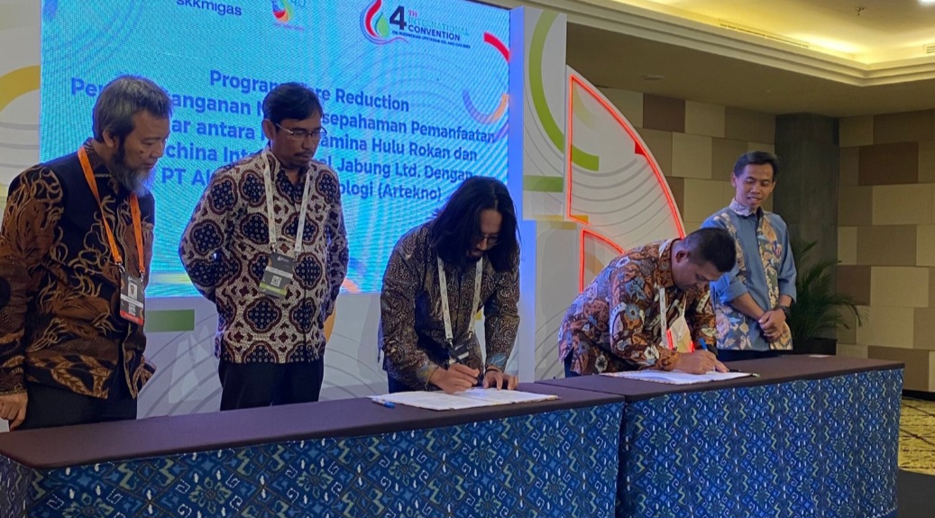 Menuju Zero Emission, PHR dan PT Artekno Teken MoU Pemanfaatan Gas Suar
