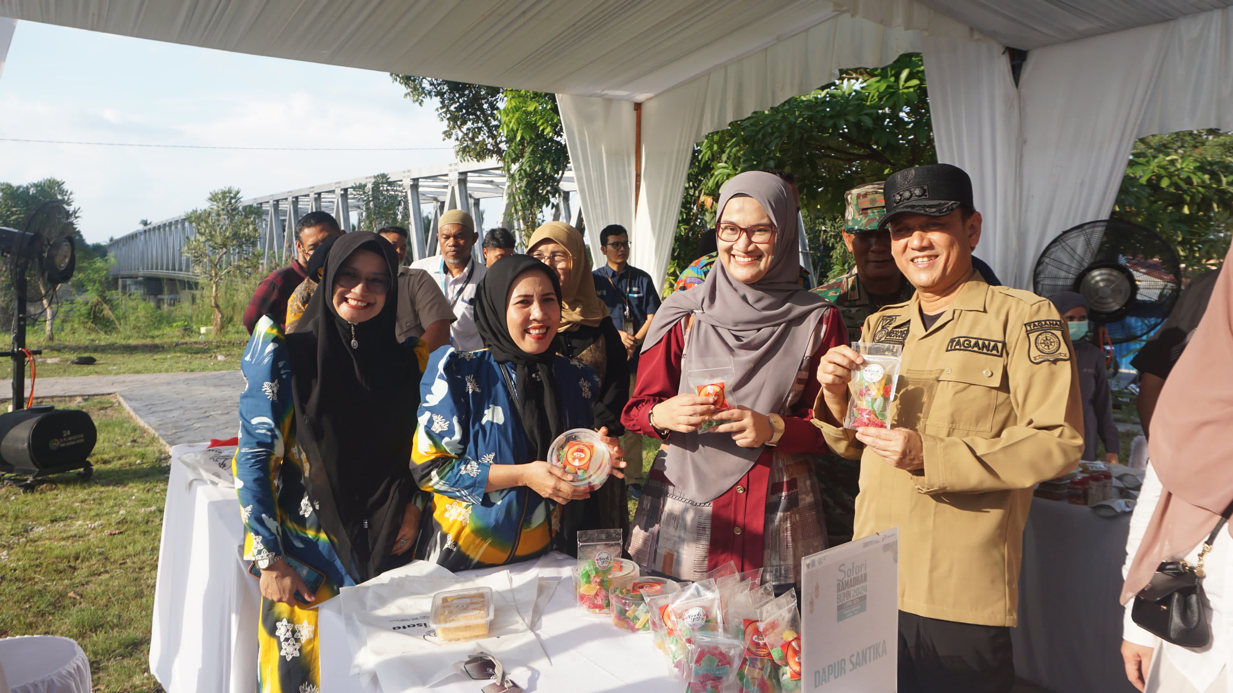 Upaya Turunkan Inflasi, Pertamina Gelar Pasar Bahan Pokok Murah di Kampar