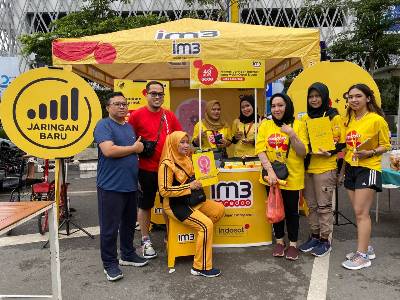 IOH Region Sumatera Ajak Pelanggan IM3 Bantu Pemulihan Penyintas Kanker Payudara di Medan