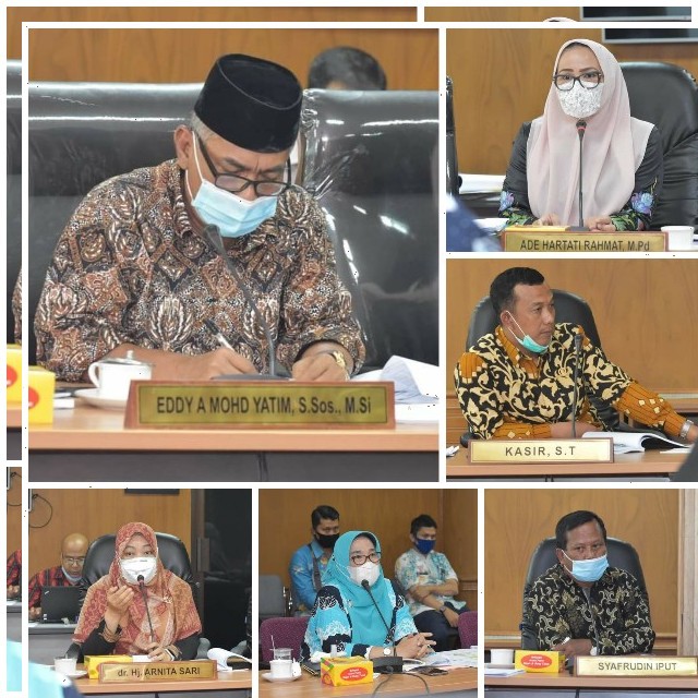 Rapat Kerja Dengan DP3AP2KB, Komisi V DPRD Riau Minta Dinas Pemberdayaan Harus Difungsikan