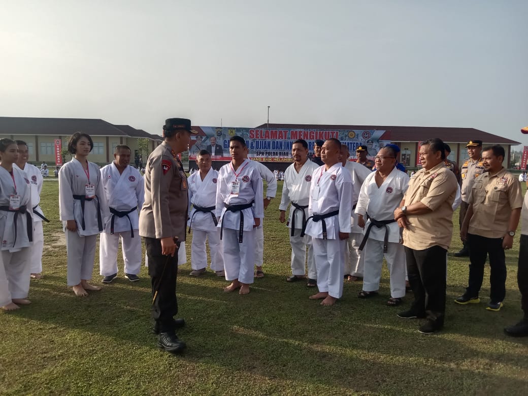 260 Karateka Ikuti Gashuku dan Ujian DAN Inkanas Regional Sumatera