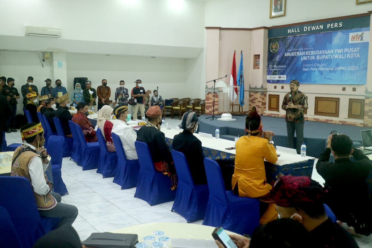 10 Bupati/Walikota Bakal Terima Anugerah Kebudayaan PWI