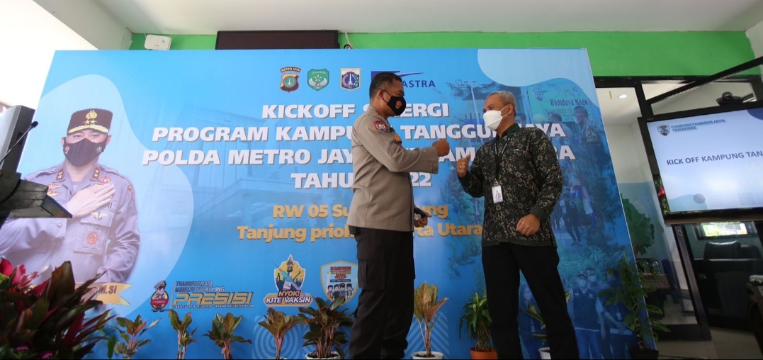 Melalui Kampung Tangguh Jaya, Astra Bersama Polda Metro Jaya Tingkatkan Ketahanan Masyarakat