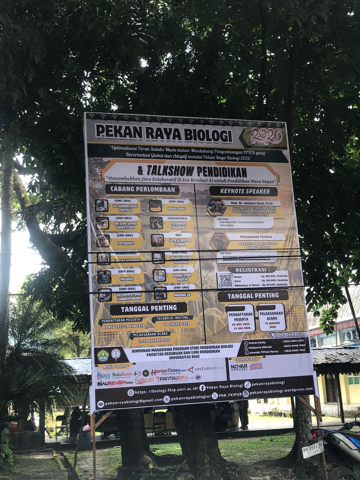 Stand Pendaftaran PRB Dibuka Hingga 19 Januari 2026, Zacky: Terbuka bagi Peserta Seluruh Indonesia