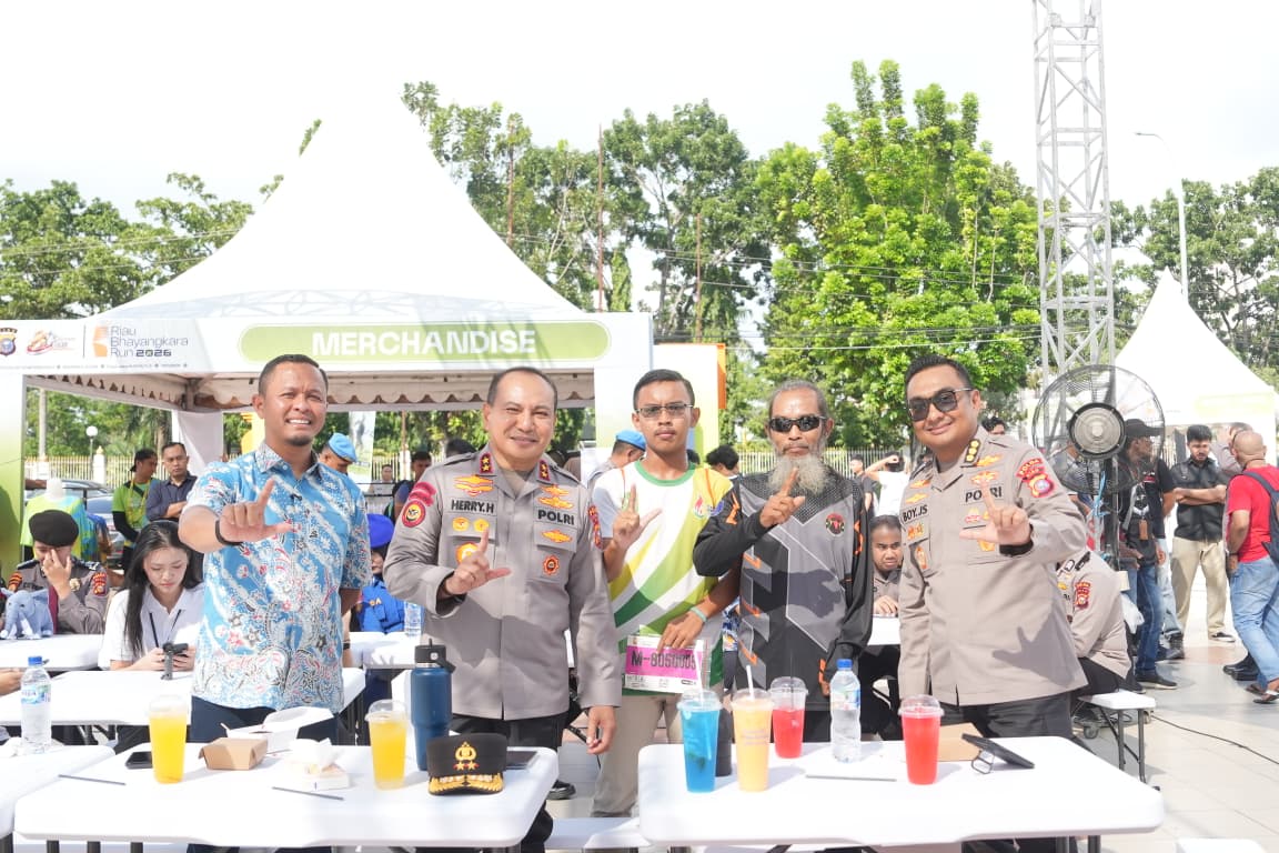 15 Ribu Pelari Ramaikan Riau Bhayangkara Run, UMKM dan Pariwisata Ikut Bergeliat