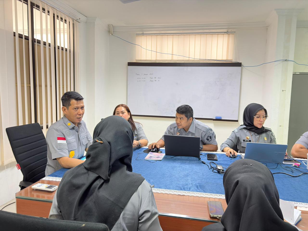 Kanwil Kemenkum Bentuk Tim Kerja Divisi Pelayanan Hukum Bidang AHU dan KI