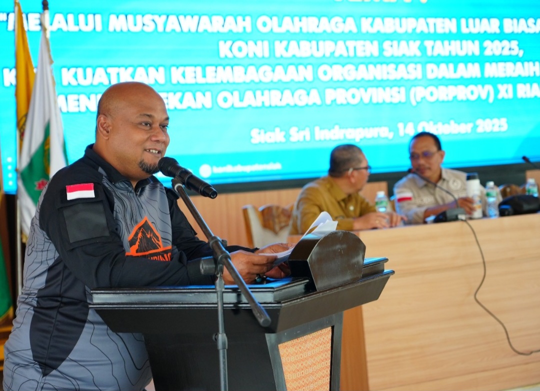 Musorkablub Pilih Syamsurizal Pimpin KONI Siak Periode 2025-2029