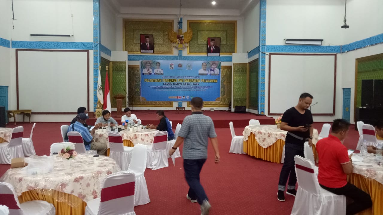 Besok, Pengurus PWI Pelalawan Masa Bakti 2020 - 2023 Dilantik 