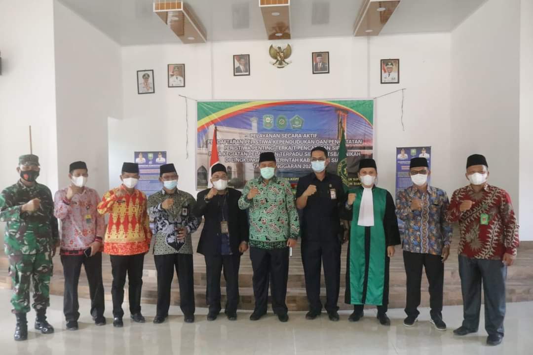 Alfedri Launching Pekil Sidang Itsbat Nikah Terpadu di Tualang