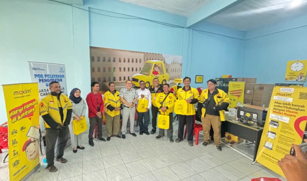 Maxim Dumai dan Jasa Raharja Berkolaborasi Gelar Pengobatan Gratis bagi Mitra Pengemudi