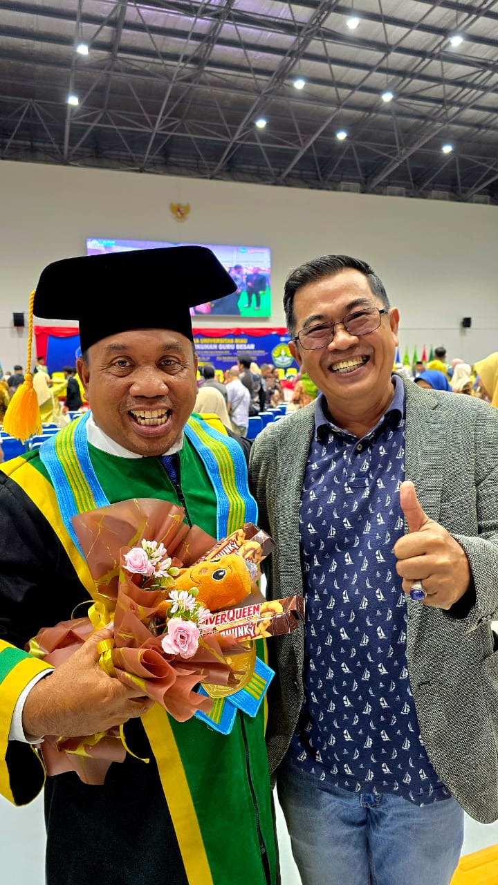 Atlet Bridge Riau Prof Rahman Karnila Dikukuhkan Sebagai Guru Besar Faperika Unri
