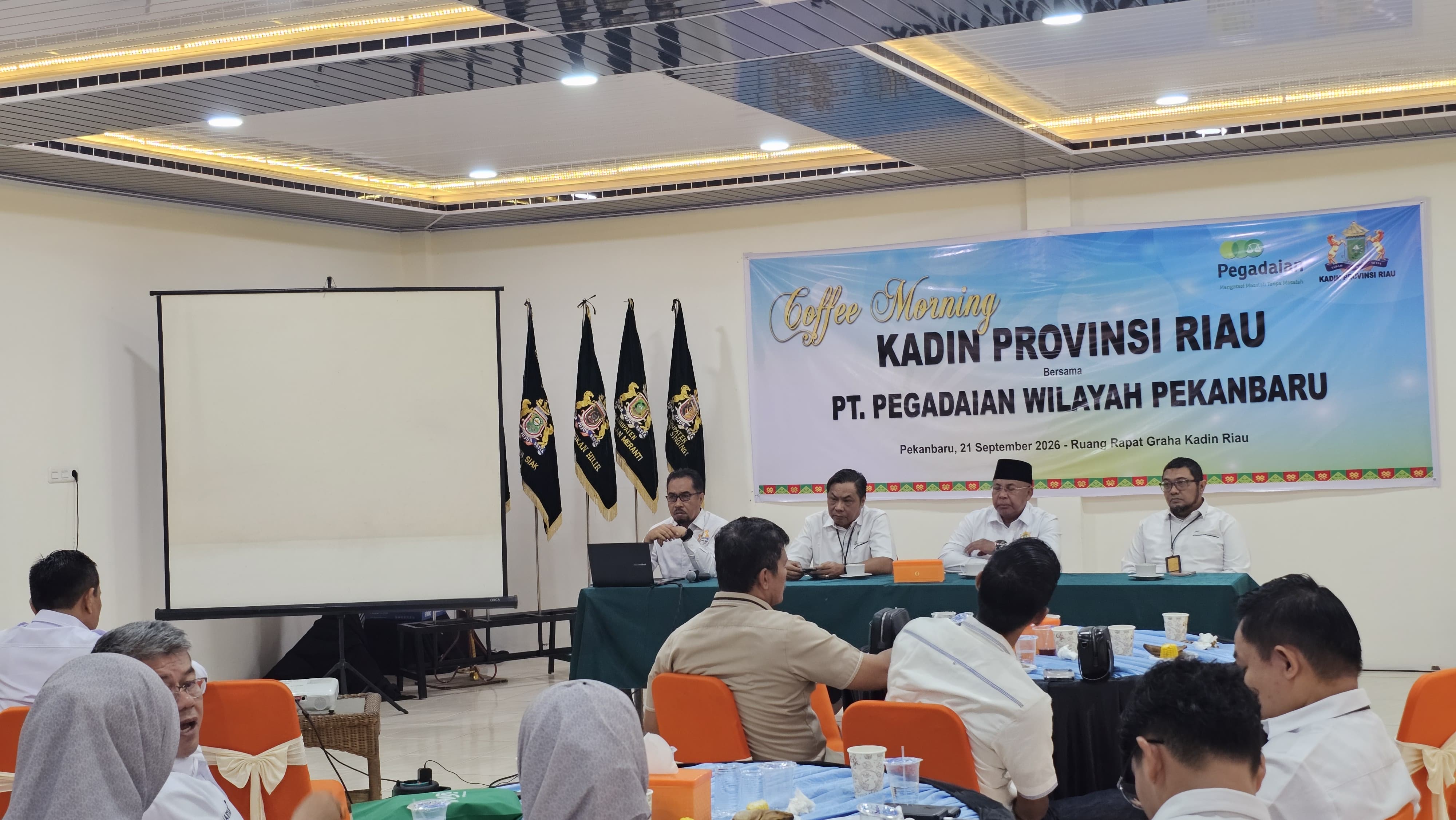MoU Disiapkan di Rapimprov, Kadin Riau-Pegadaian Perkuat Sinergi
