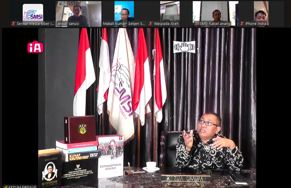 Rakornas SMSI, Firdaus: Seluruh Masyarakat Pers Daerah Tetap Jaga Semangat Kebersamaan