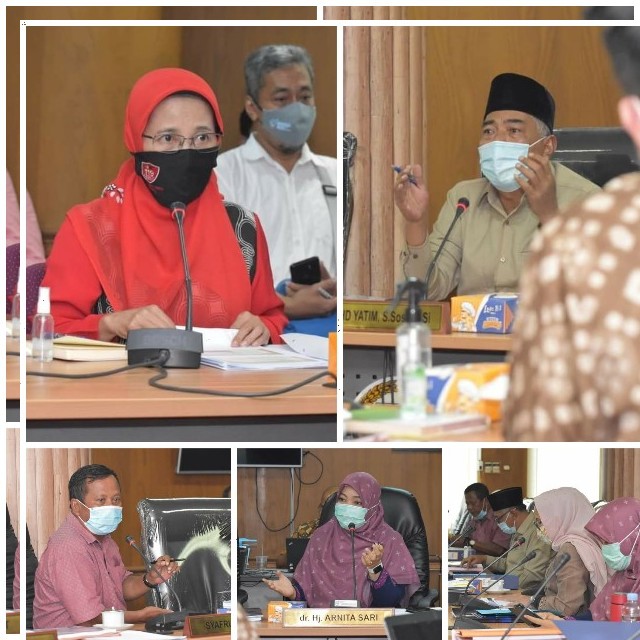 Komisi V DPRD Riau Raker Bersama Diskes dan Direksi RS Pemerintah