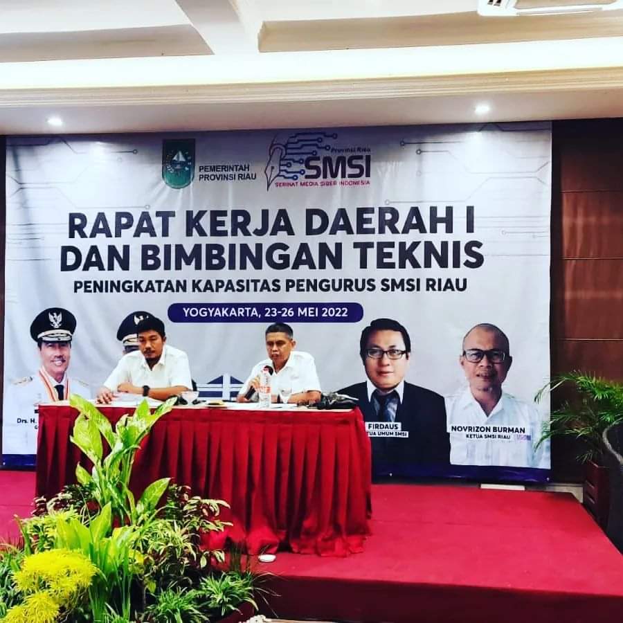 Rakerda I SMSI Riau Setujui 15 Program Kerja, Novrizon: Mampu Tingkatkan Kapasitas Pengurus
